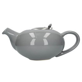 London Pottery Pebble Filter 4 Cup Teapot Light Grey