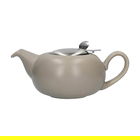 London Pottery Pebble Filter 2 Cup Teapot Matt Putty