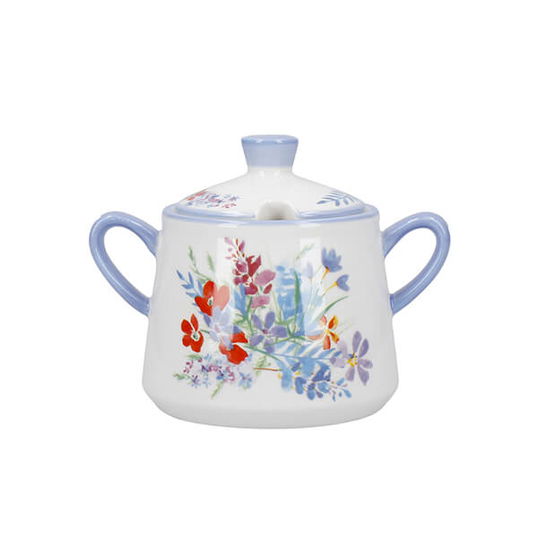 London Pottery Viscri Meadow Sugar Bowl with Lid