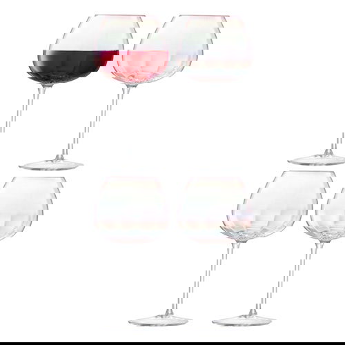 LSA Pearl Red Wine Glass 460ml Set Of 4