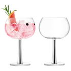 LSA Gin Balloon Glass 420ml Platinum Set Of 2