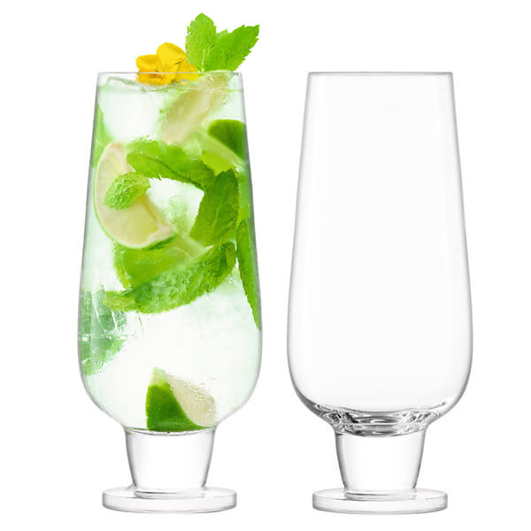 LSA Rum 550ml Mixer Glass Set Of 2
