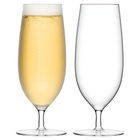 LSA Bar Pilsner Glass 450ml Clear Set Of Two