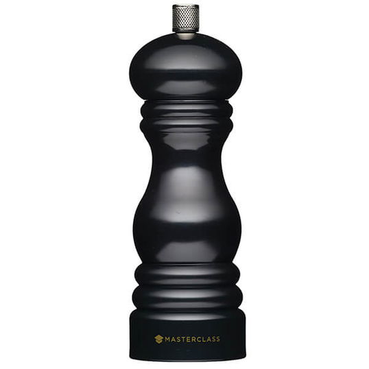 MasterClass Black 17cm Salt or Pepper Mill