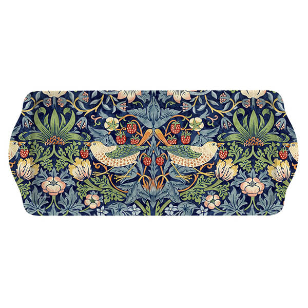 Morris & Co Strawberry Thief Blue Sandwich Tray