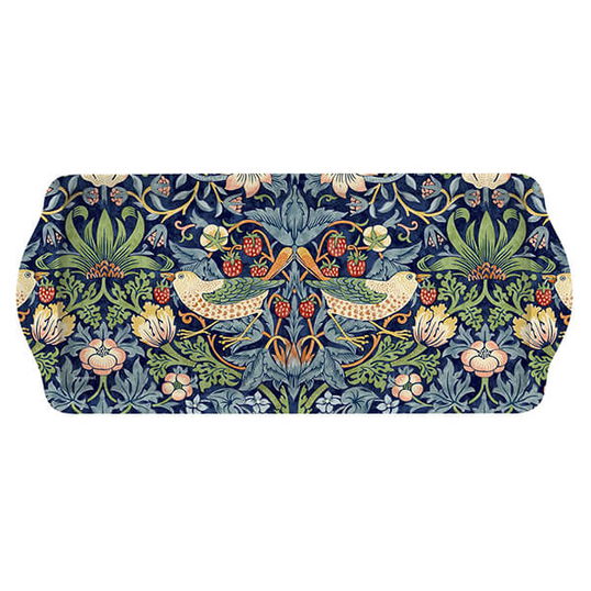 Morris & Co Strawberry Thief Blue Sandwich Tray