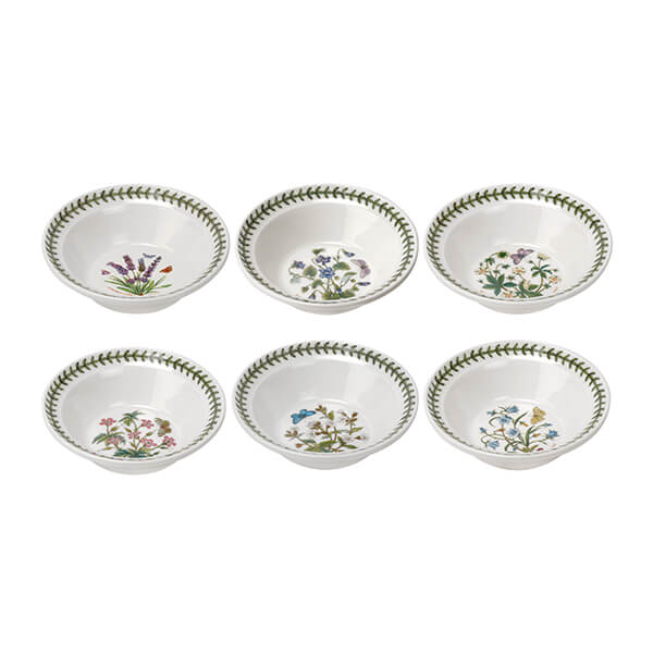 Portmeirion Botanic Garden Oatmeal Bowl Set of 6