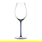 Riedel Hand Made Fatto A Mano Champagne Wine Glass Dark Blue
