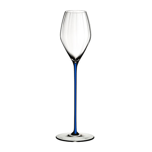 Riedel High Performance Champagne Glass Dark Blue