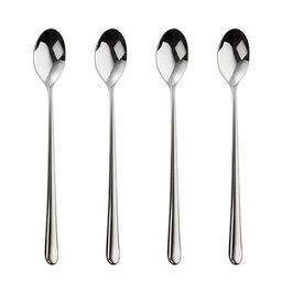 Robert Welch Kingham Bright Long Handled Spoon 4 Piece Set