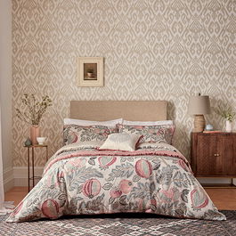 Sanderson Cantaloupe Duvet Cover Double Blush and Dove