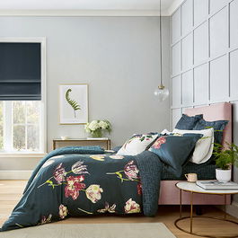 Sanderson Tulipomania Duvet Cover Double Ink