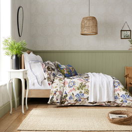 Sanderson Fusang Tree Duvet Cover King Size Peacock Blue