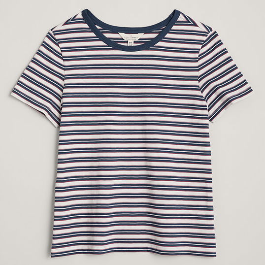 Seasalt Reflection T-Shirt Porthya Night Primula