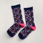 Seasalt Womens Bamboo Arty Socks Salt Myth Maritime Size 4-7