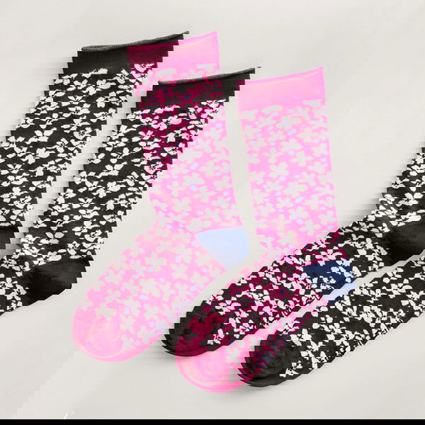 Seasalt Womens Bamboo Arty Socks Ditsy Daisy Cordial Size 4-7