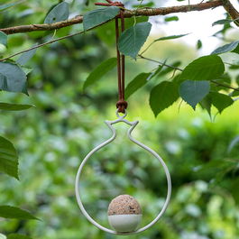 Burgon & Ball Sophie Conran Fat Ball Pomegranate Bird Feeder