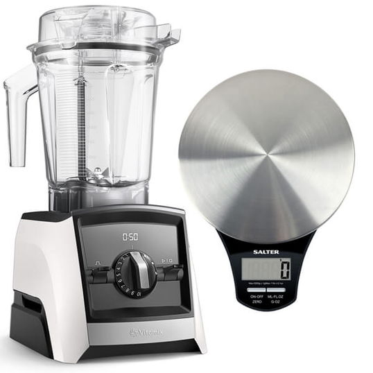 Vitamix A2500i Ascent Series Blender White With Free Gift