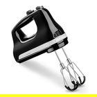 KitchenAid 6 Speed Hand Mixer Flex Edge Onyx Black
