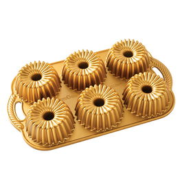 Nordic Ware Gold Brilliance Bundtlette Pan