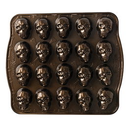 Nordic Ware Bronze Skull Bites Cakelet Pan