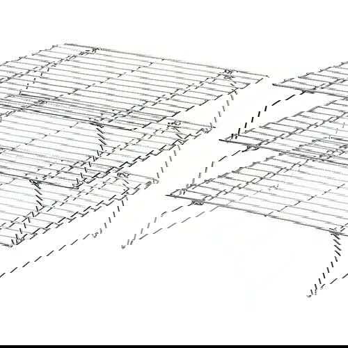 Dexam Set Of 3 Stackable Rectangular Cooling Rack