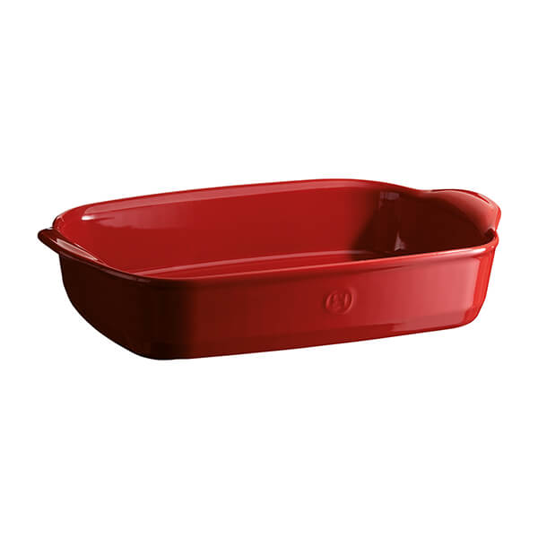 Emile Henry Burgundy Ultime Rectangular Baking Dish 36.5cm x 23.5cm