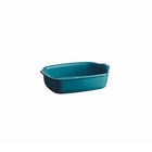 Emile Henry Mediterranean Blue Ultime Rectangular Baking Dish 22cm x 14.5cm