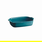 Emile Henry Mediterranean Blue Ultime Rectangular Baking Dish 30cm x 19cm