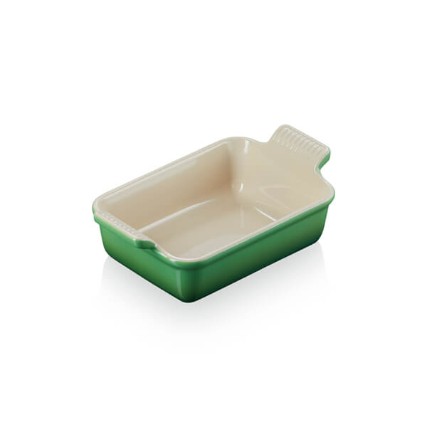 Le Creuset Bamboo Stoneware Small 19cm Heritage Rectangular Dish