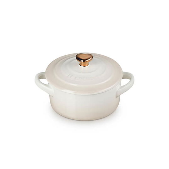 Le Creuset L`Amour Heart Collection Meringue 10cm Heart Mini Cocotte