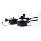 GreenPan Memphis Non-Stick 16cm, 18cm & 20cm Saucepan Set