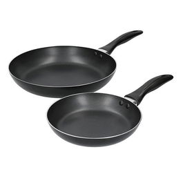 KitchenCraft Non-Stick Frypan Set of 2, 20cm & 28cm