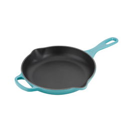 Le Creuset Signature Teal Cast Iron 23cm Skillet
