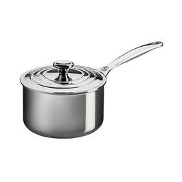 Le Creuset Signature Stainless Steel 16cm Saucepan With Lid