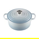 Le Creuset Signature Coastal Blue Cast Iron 26cm Round Casserole