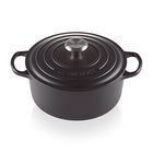 Le Creuset Signature Satin Black Cast Iron 28cm Round Casserole