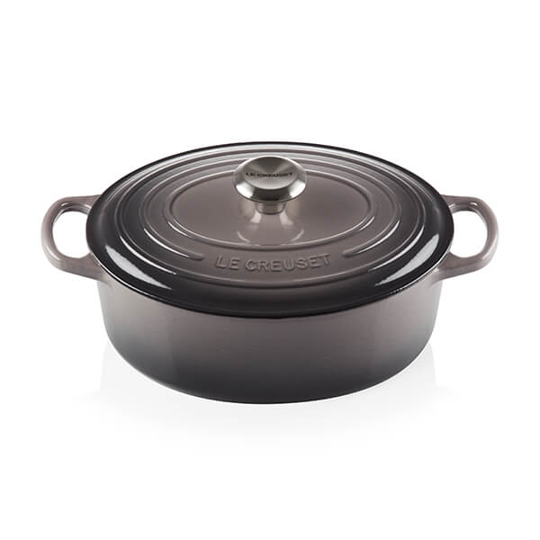Le Creuset Signature Flint Cast Iron 27cm Oval Casserole