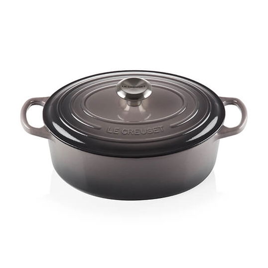 Le Creuset Signature Flint Cast Iron 27cm Oval Casserole