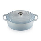 Le Creuset Signature Coastal Blue Cast Iron 29cm Oval Casserole