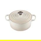 Le Creuset Signature Meringue Cast Iron 22cm Round Casserole