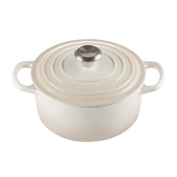 Le Creuset Signature Meringue Cast Iron 28cm Round Casserole
