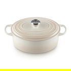 Le Creuset Signature Meringue Cast Iron 29cm Oval Casserole
