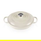 Le Creuset Signature Meringue Cast Iron 26cm Shallow Casserole