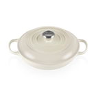 Le Creuset Signature Meringue Cast Iron 26cm Shallow Casserole