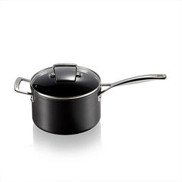 Le Creuset Toughened Non-Stick 20cm Saucepan with Glass Lid