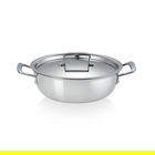 Le Creuset 3-Ply Stainless Steel 24cm Non-Stick Chef`s Casserole