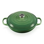 Le Creuset Signature Bamboo Cast Iron 30cm Shallow Casserole