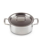 Le Creuset 3-ply Stainless Steel 20cm Casserole