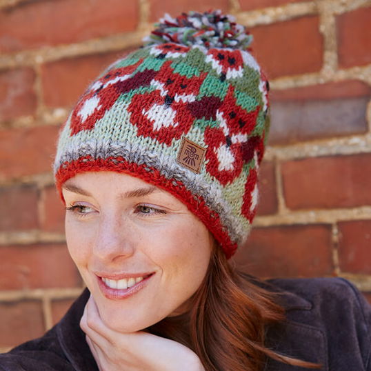 Pachamama Skulk of Foxes Bobble Beanie